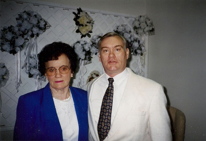 Hugh Rathburn and his mom Ann